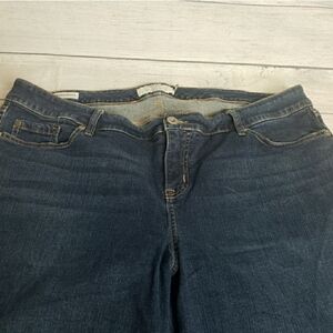 Torrid Relaxed Bootcut Raw Hem Denim Jeans‎ Womens 22R